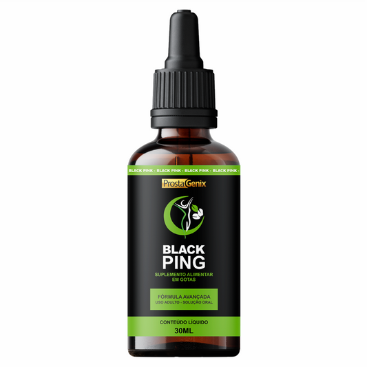 Black Ping Suplemento Alimentar Líquido